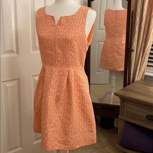Cute orange boutique dress size large